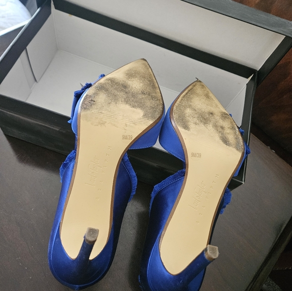 Lord & Taylor Vale pump in Saffire blue size 9 - Picture 3 of 5